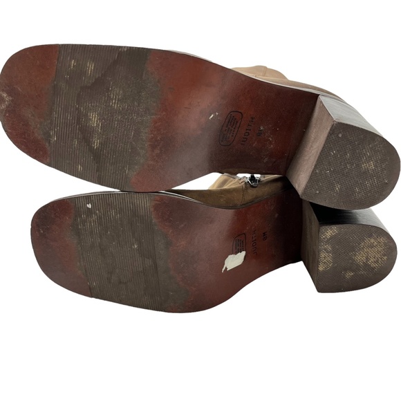 DIANE HARVEY HD2 Studio Brown Genuine Leather JUDITH Ankle Boots Booties sz 8 M - Picture 15 of 16